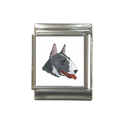 Bull Terrier Italian Charm (13mm) from ArtsNow.com Front