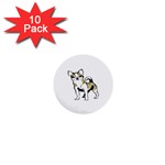 Chihuahua 1  Mini Button (10 pack) 