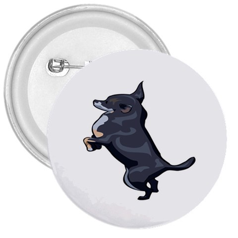 Chihuahua 3  Button from ArtsNow.com Front