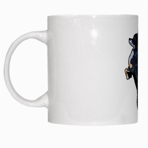 Chihuahua White Mug from ArtsNow.com Left