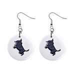 Chihuahua 1  Button Earrings