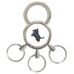 Chihuahua 3-Ring Key Chain