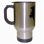 Chihuahua Travel Mug (Silver Gray)