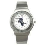 Chihuahua Stainless Steel Watch