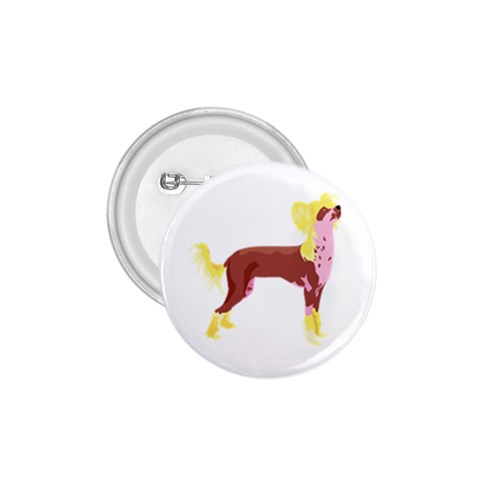 Chinese Crested 1.75  Button from ArtsNow.com Front