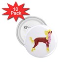 Chinese Crested 1.75  Button (10 pack) 