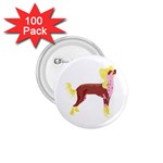 Chinese Crested 1.75  Button (100 pack) 