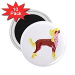 Chinese Crested 2.25  Magnet (10 pack)