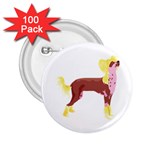 Chinese Crested 2.25  Button (100 pack)