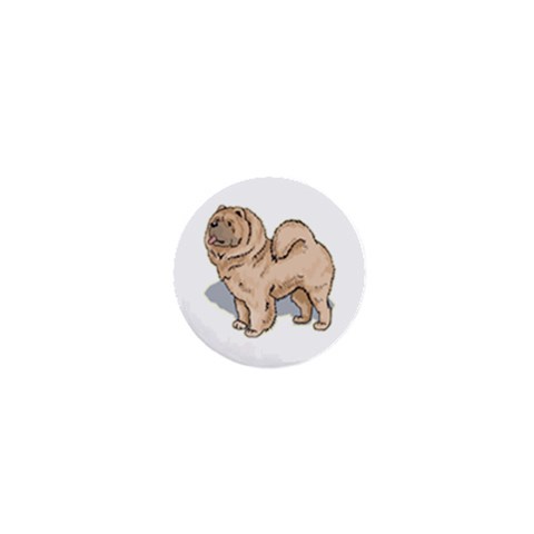 Chow Chow 1  Mini Button from ArtsNow.com Front