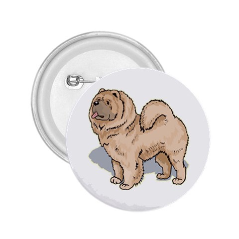 Chow Chow 2.25  Button from ArtsNow.com Front