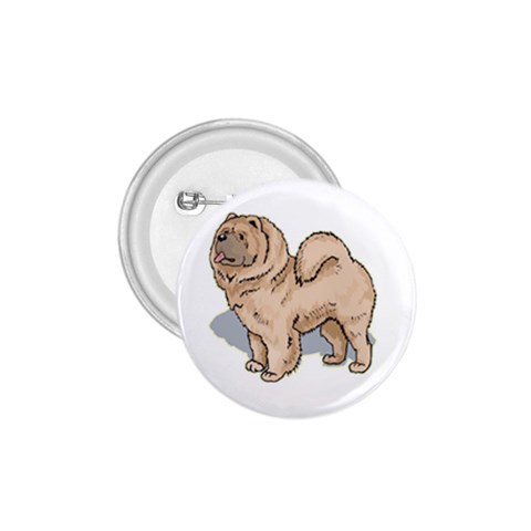 Chow Chow 1.75  Button from ArtsNow.com Front