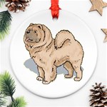 Chow Chow Ornament (Round)