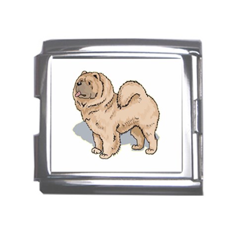 Chow Chow Mega Link Italian Charm (18mm) from ArtsNow.com Front