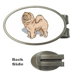 Chow Chow Money Clip (Oval)