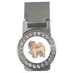 Chow Chow Money Clip (CZ)