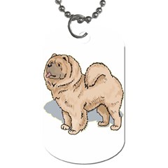 Chow Chow Dog Tag (Two Sides) from ArtsNow.com Front