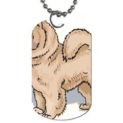 Chow Chow Dog Tag (Two Sides) from ArtsNow.com Back