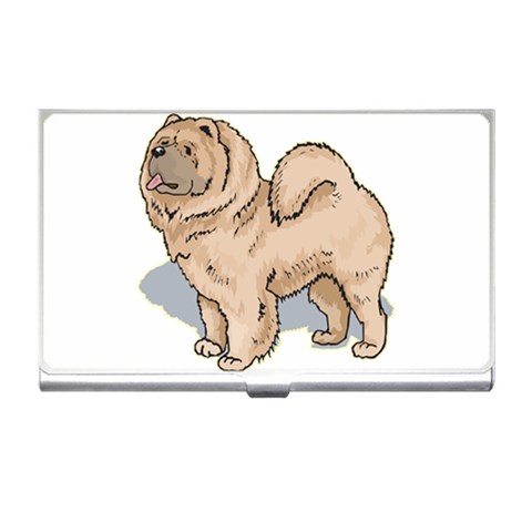 Chow Chow Business Card Holder from ArtsNow.com Front