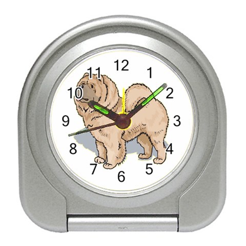 Chow Chow Travel Alarm Clock from ArtsNow.com Front