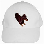 Dachshund White Cap