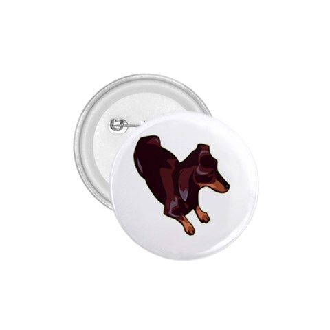 Dachshund 1.75  Button from ArtsNow.com Front