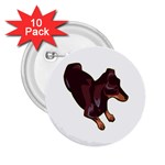 Dachshund 2.25  Button (10 pack)