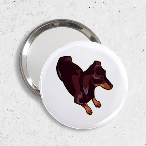 Dachshund 2.25  Handbag Mirror from ArtsNow.com Front