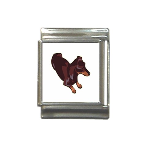 Dachshund Italian Charm (13mm) from ArtsNow.com Front