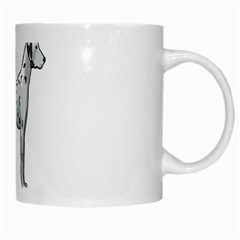 Dalmation White Mug from ArtsNow.com Right