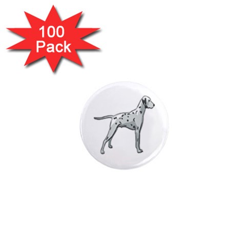 Dalmation 1  Mini Magnet (100 pack)  from ArtsNow.com Front