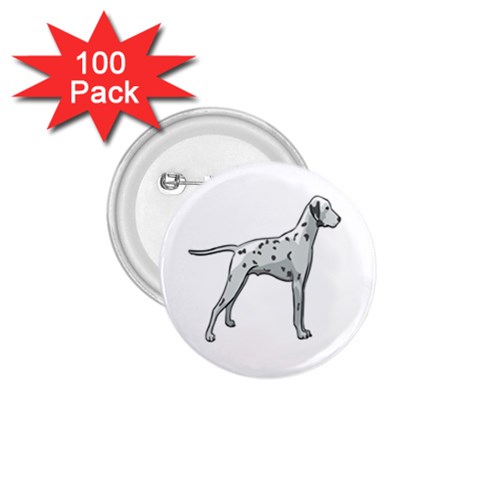 Dalmation 1.75  Button (100 pack)  from ArtsNow.com Front