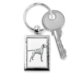 Dalmation Key Chain (Rectangle)