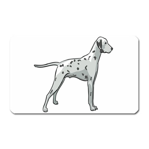 Dalmation Magnet (Rectangular) from ArtsNow.com Front