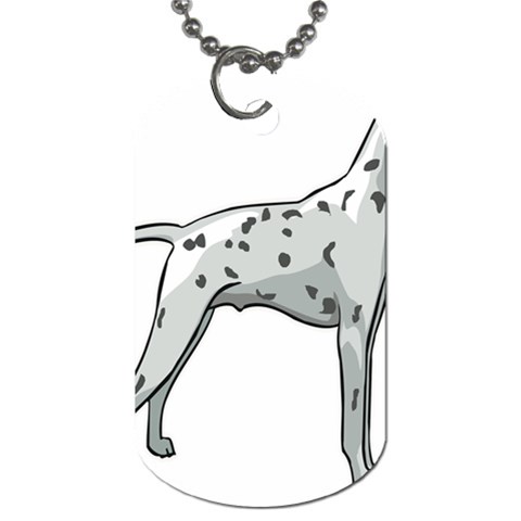 Dalmation Dog Tag (Two Sides) from ArtsNow.com Back