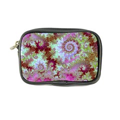 Raspberry Lime Delight, Abstract Ferris Wheel Coin Purse from ArtsNow.com Front