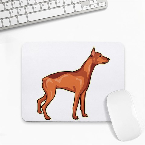 Doberman Small Mousepad from ArtsNow.com Front