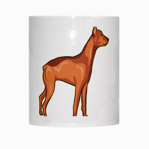 Doberman White Mug from ArtsNow.com Center