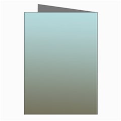 Blue Gold Gradient Greeting Card (8 Pack) from ArtsNow.com Right