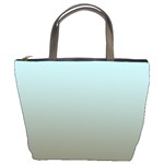 Blue Gold Gradient Bucket Handbag