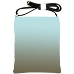 Blue Gold Gradient Shoulder Sling Bag