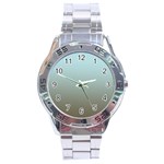 Blue Gold Gradient Stainless Steel Watch