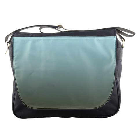 Blue Gold Gradient Messenger Bag from ArtsNow.com Front