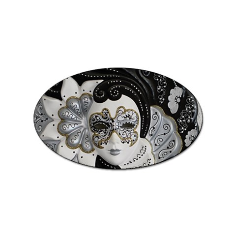 Venetian Mask Sticker 100 Pack (Oval) from ArtsNow.com Front