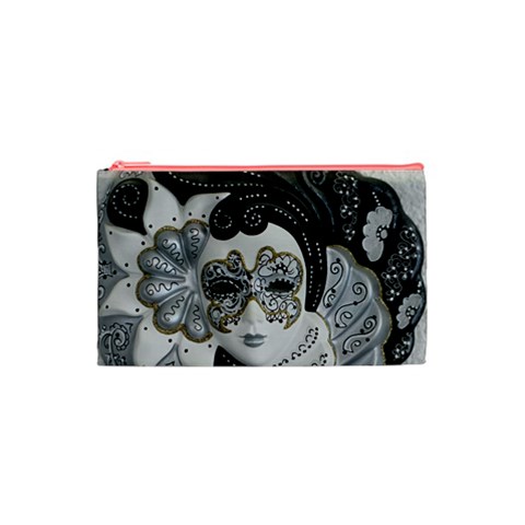 Venetian Mask Cosmetic Bag (Small) from ArtsNow.com Front