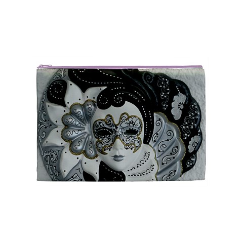 Venetian Mask Cosmetic Bag (Medium) from ArtsNow.com Front