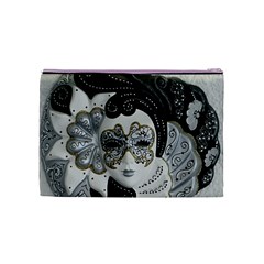 Venetian Mask Cosmetic Bag (Medium) from ArtsNow.com Back