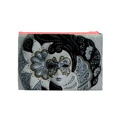 Venetian Mask Cosmetic Bag (Medium) from ArtsNow.com Back