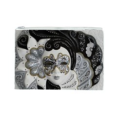 Venetian Mask Cosmetic Bag (Large) from ArtsNow.com Front