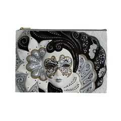 Venetian Mask Cosmetic Bag (Large) from ArtsNow.com Front